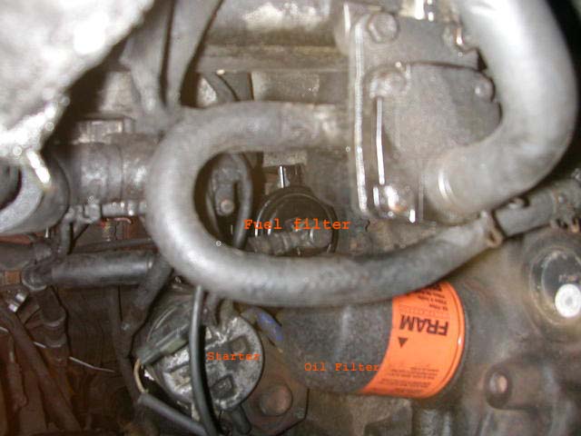 toyota 22re fuel filter location #3