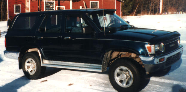 1988 Toyota pickup windshield visor