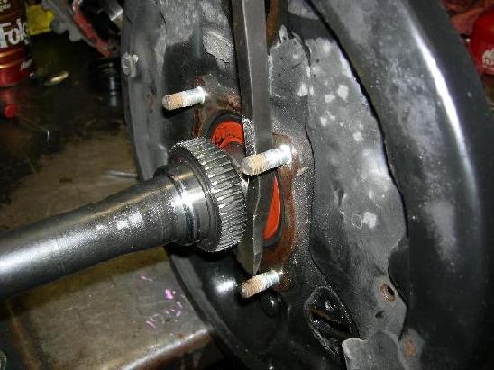 replacing rear axle bearings toyota 4runner #6