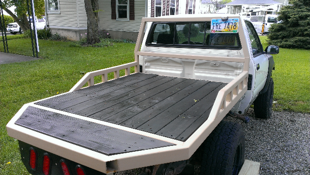 Building A Wood Flatbed For Pickup Truck