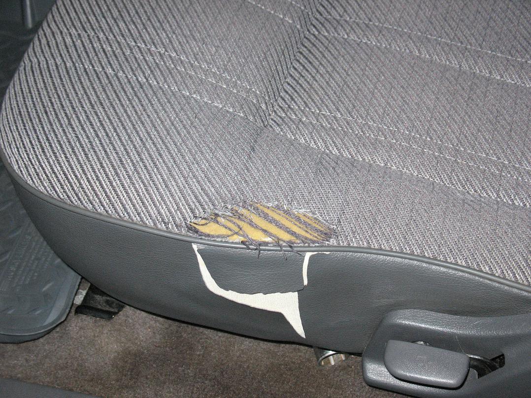 How to Repair Torn Seat (Side) ?? YotaTech Forums