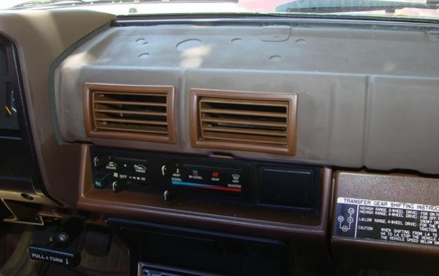 toyota pickup dash