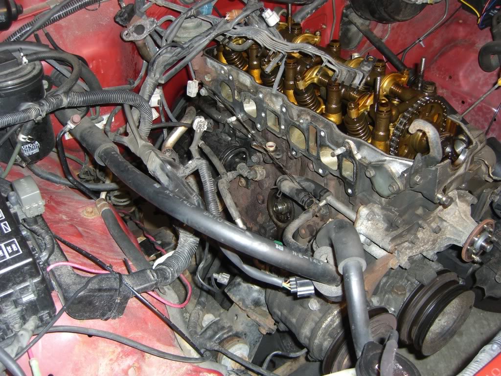 broke my timing chain guide, time to rebuild (pics) - Page ... 1994 toyota 22re engine rebuild diagrams 