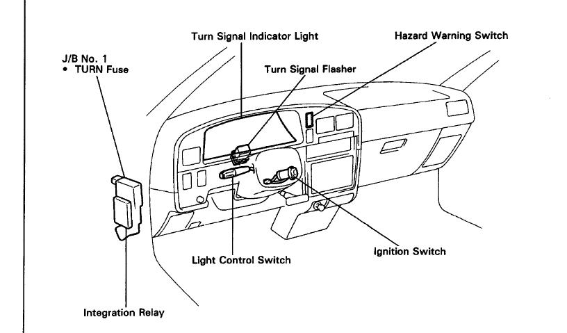 92 Runner, turn signal relay - YotaTech Forums 03 toyota camry fuse box diagram 