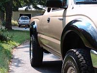 Driveline and fender flare questions...-2-tan-taco-display-copy.jpg