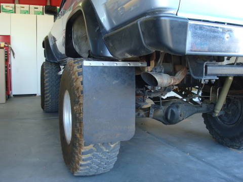 custom 4x4 mud flaps