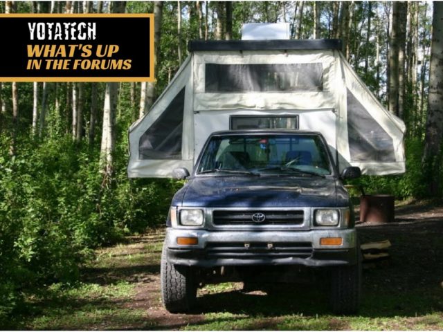 Can a 1991 Toyota 3.0 Xtra Cab Handle a Camper?