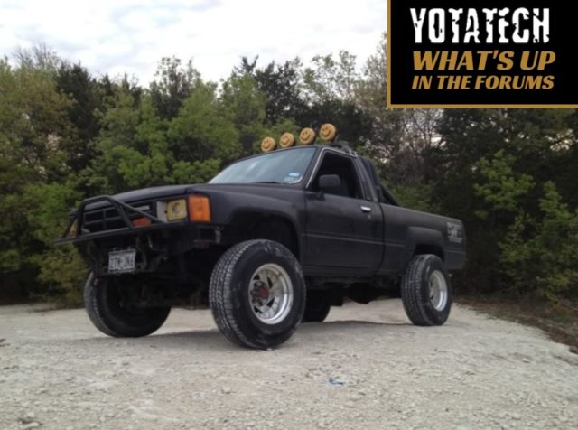 Wrecked 1988 Toyota Pickup Saved From Scrap Heap