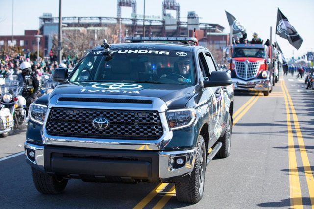 Toyota Tundra Scores Touchdown at Eagles’ Super Bowl Celebration