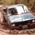 1981 Toyota in Mud