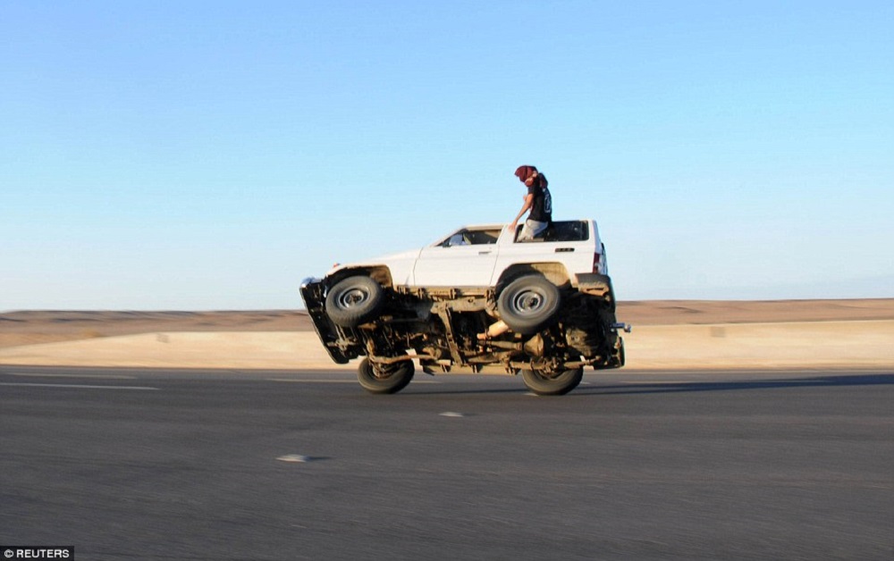 Toyota Land Cruiser is Badass Even on Two Wheels