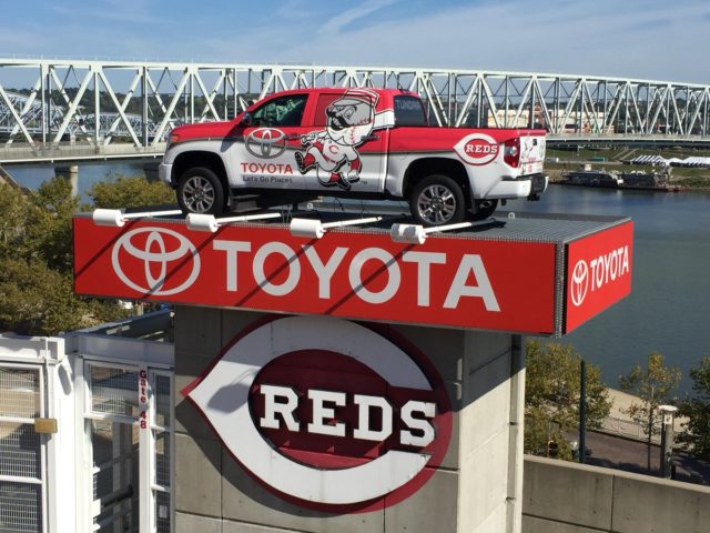 Toyota Tundra at Great American Ballpark