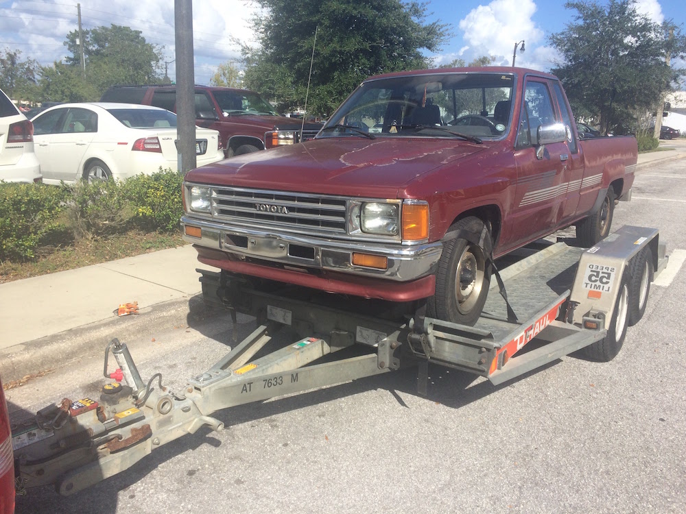 My first Toyota: Moving